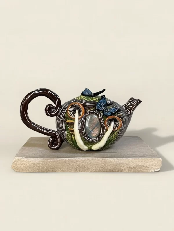 قوری کالکشن جادویی با سنگ لابرادوریت