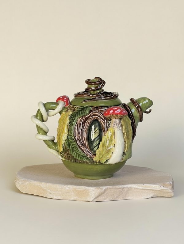 قوری کالکشن خلق با سنگ لابرادوریت