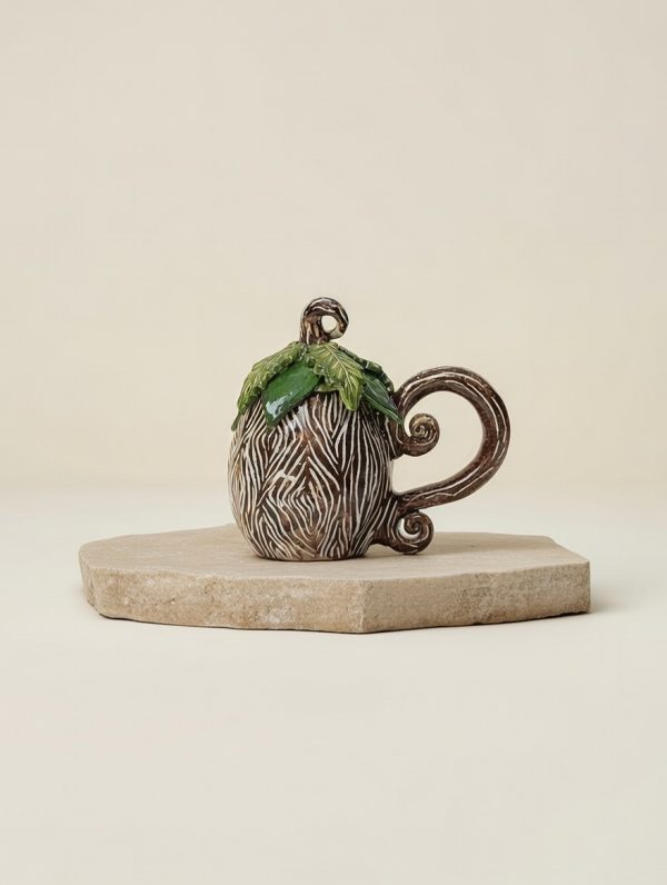 ماگ کالکشن جادویی با سنگ لابرادوریت دردار